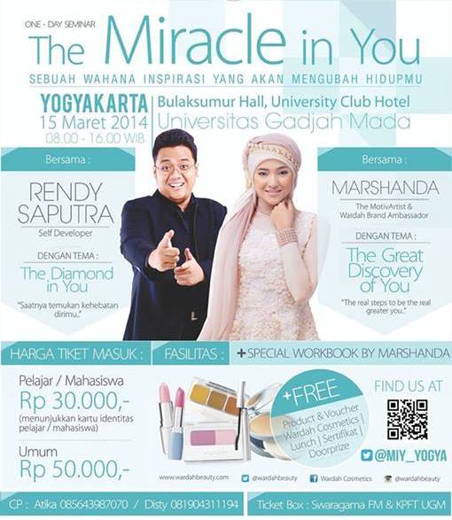 One Day Seminar, The Miracle In You