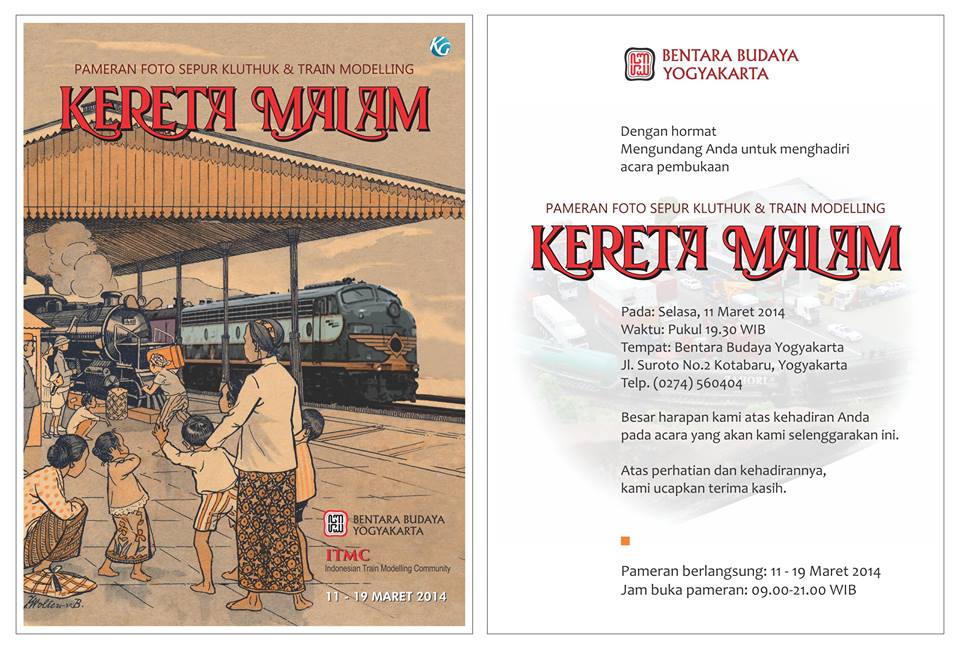 Pameran Foto Sepur Kluthuk dan Train Modelling