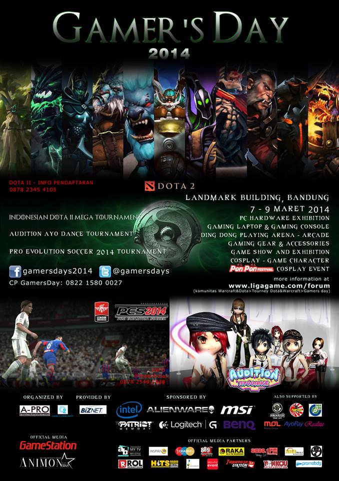 Pameran Gamer's Day 2014 Bandung