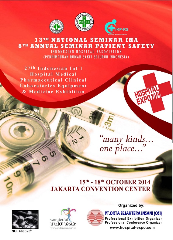 Pameran Indonesia Hospital Expo 2014 Jakarta