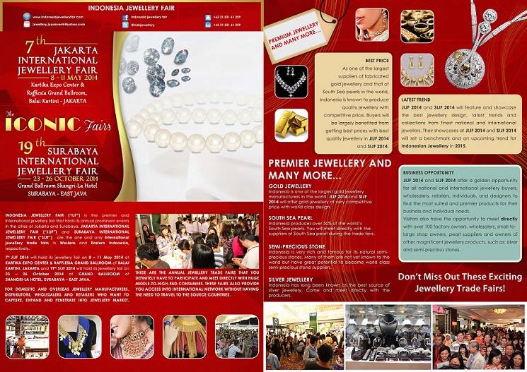 Pameran Indonesia Jewellery Fair 2014