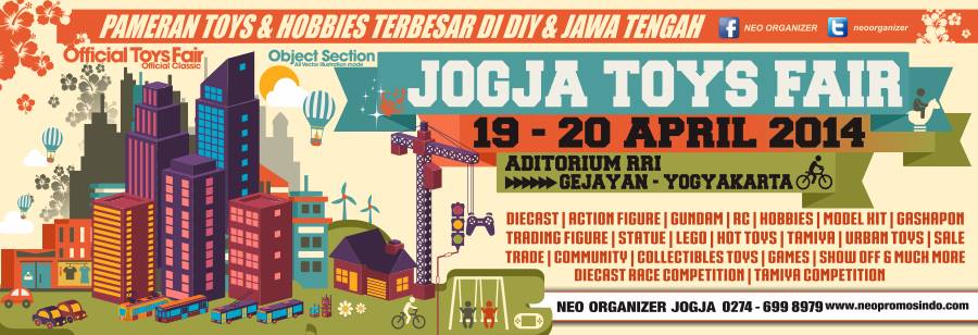 Pameran Jogja Toys Fair 2014 seri 1