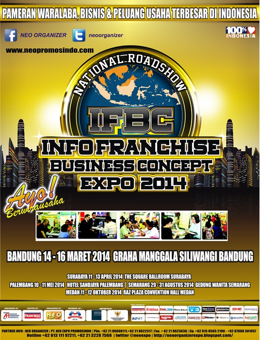 Pameran Waralaba Franchise Business Concept (IFBC) Expo 2014