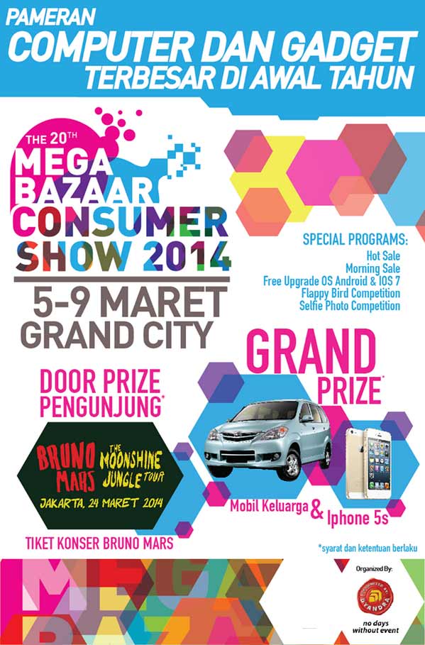 Pameran komputer Surabaya, Mega Bazaar Consumer Show 2014