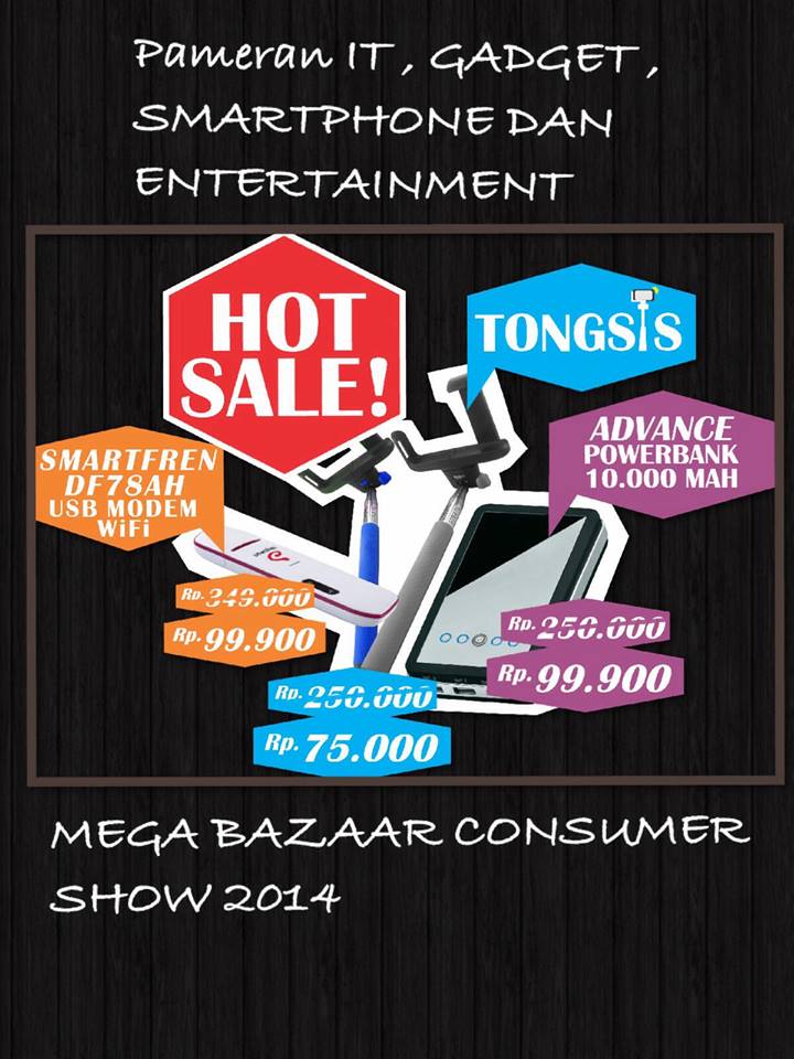 Promo Mega Bazaar Consumer Show 2014 Makassar