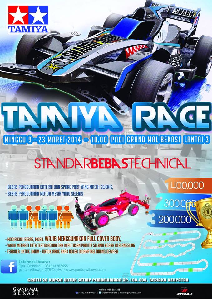 Tamiya Race Grand Mal Bekasi