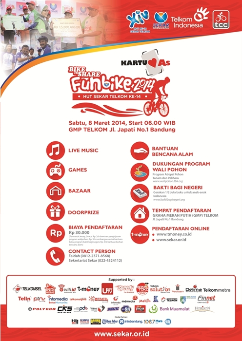 Telkom Bike To Share Fun Bike 2014