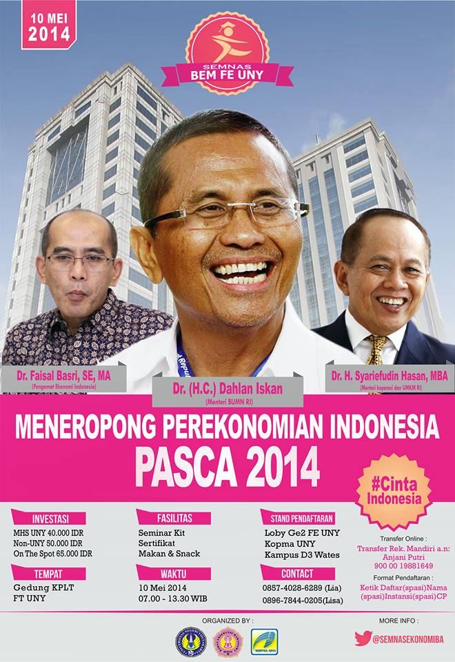 Seminar Nasional "Meneropong Perekonomian Indonesia Pasca 2014"
