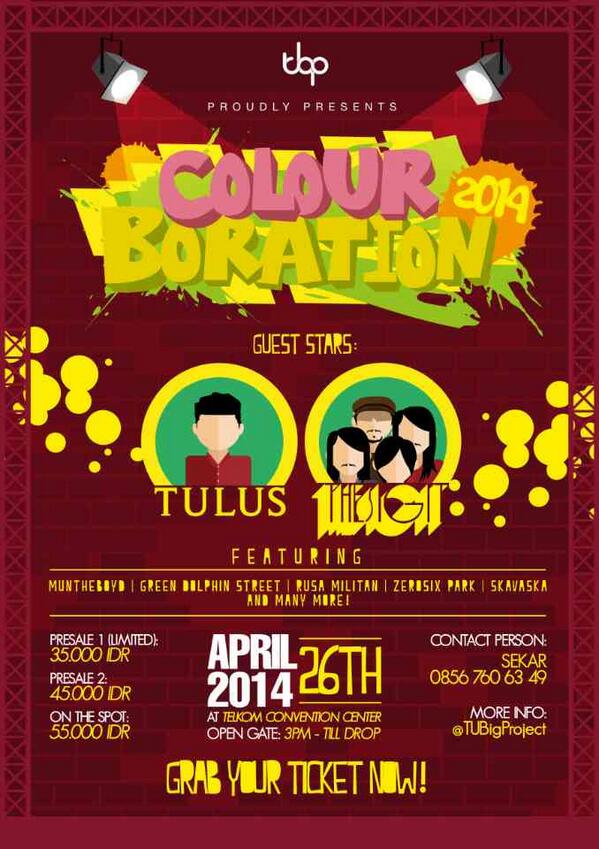 Colour Boration persembahan Telkom University