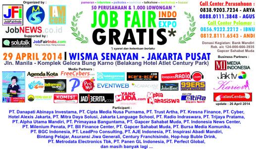 Jakarta Career Day, Job Fair Senayan