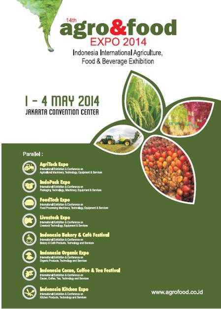 Pameran 14th Agro & Food Expo 2014 Jakarta