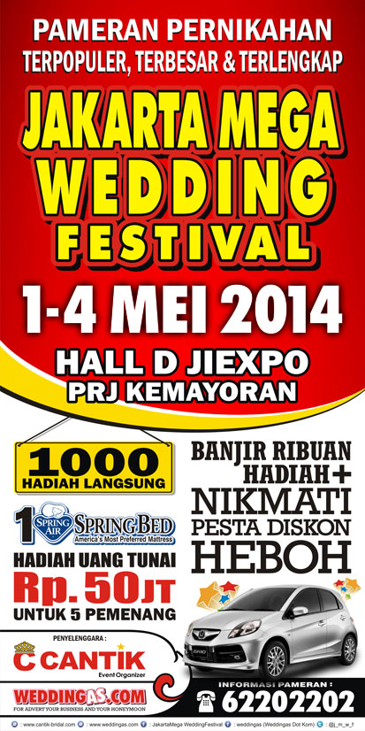 Pameran Pernikahan, Jakarta Mega Wedding Festival