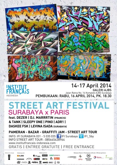 Street Art Festival, Surabaya x Paris