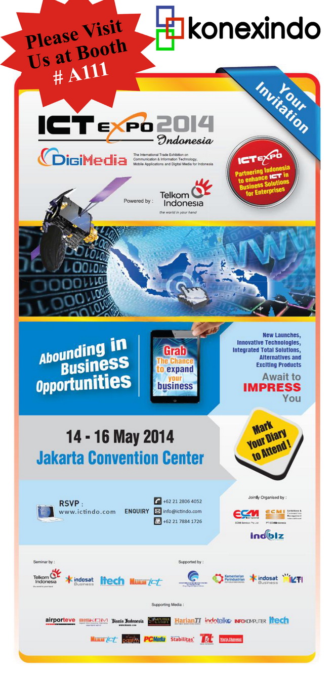 ICT Expo 2014 JCC, Jakarta
