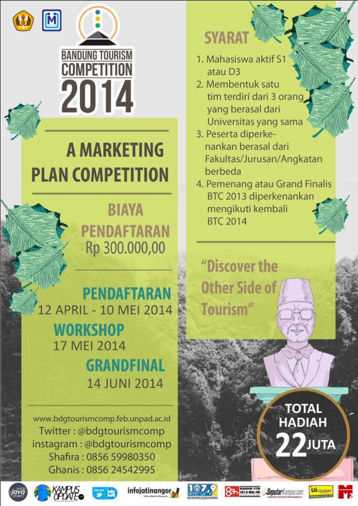 Bandung Tourism Competition 2014 UNPAD Bandung