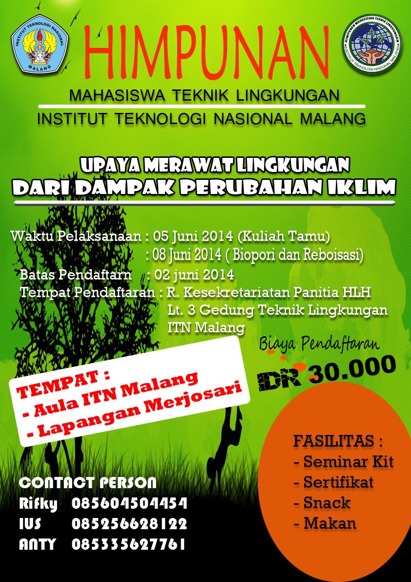 Kuliah tamu dan Aksi Lingkungan ITN Malang