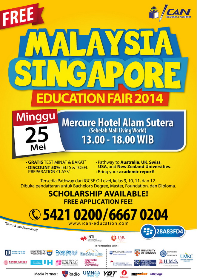 Pameran Education Fair 2014 Tangerang