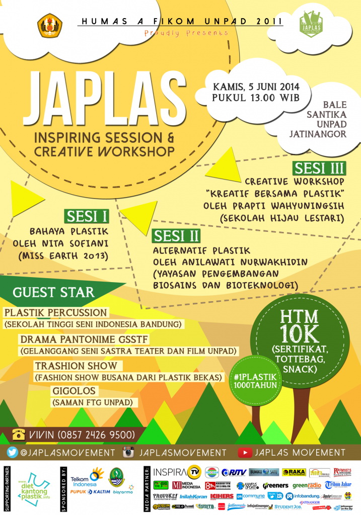 JAPLAS Inspiring Session & Creative Workshop dari UNPAD