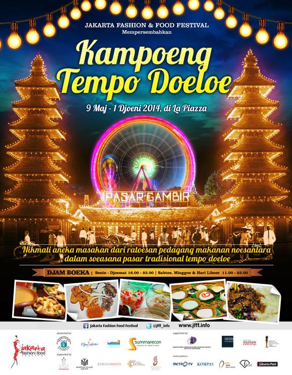 Kampoeng Tempo Doeloe di Jakarta Fashion Food Festival