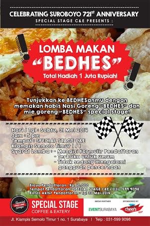 Lomba Makan “BEDHES” Surabaya