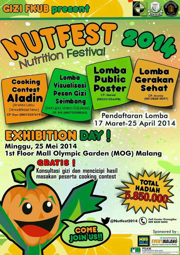 Nutrition Festival (Nutfest) 2014 Malang