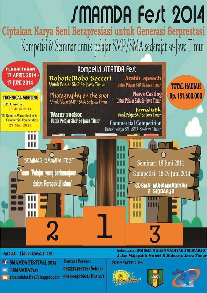 SMAMDA Fest 2014 Sidoarjo
