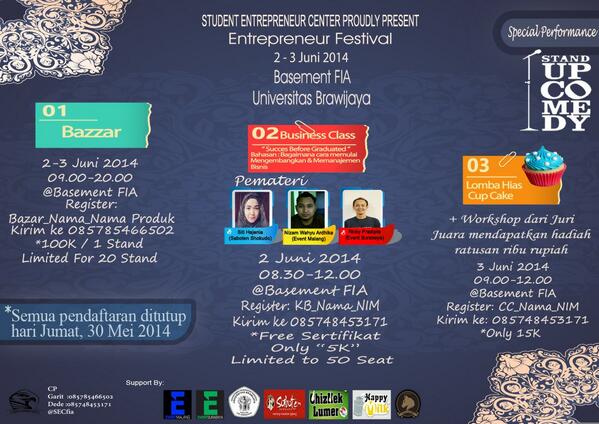 Student Entrepreneur Festival Malang