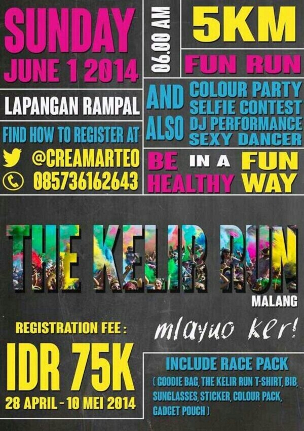 The Kelir Run Malang, Fun Run 5K