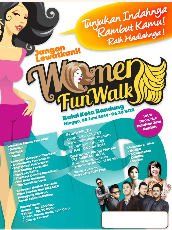 Women Fun Walk Bandung 2014
