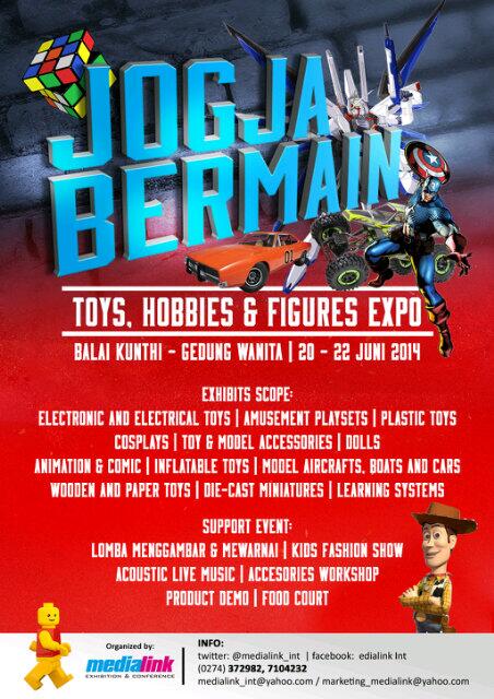 Jogja Bermain: Toys, Hobbies, and Figures Expo 2014