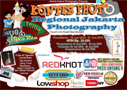 Kontes Photo “Gue & Jakarta”