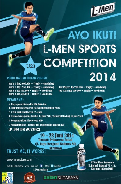 L-MEN SPORTS COMPETITION 2014 (U23) Futsal Surabaya