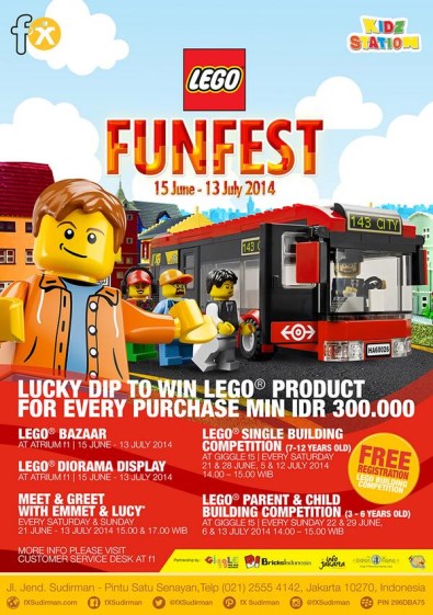 LEGO FunFest fX Sudirman Jakarta