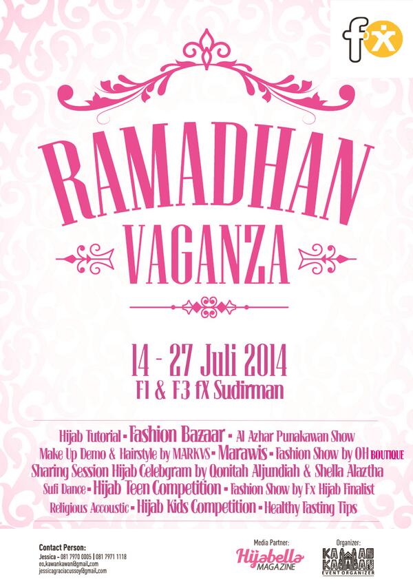 Ramadhan Vaganza di fX Sudirman Jakarta