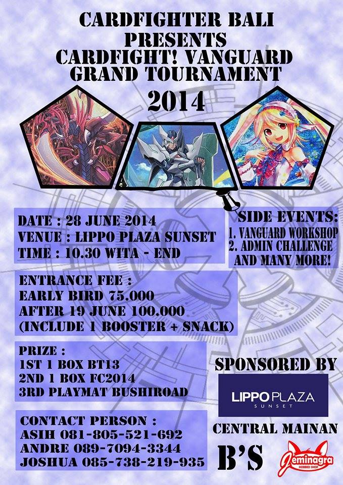 Grand Tournament Cardfight!! Vanguard Bali