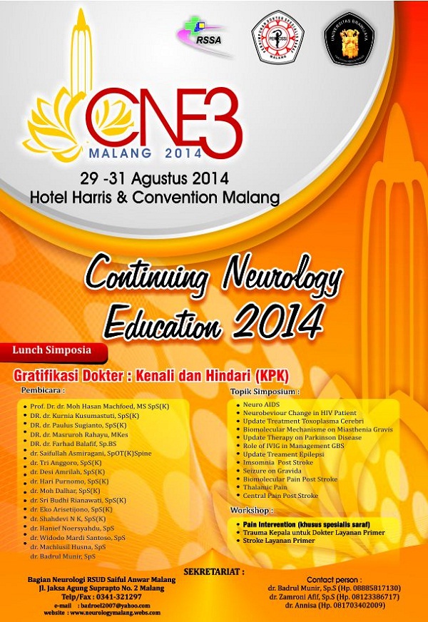 Continuing Neurology Education 2014 Malang