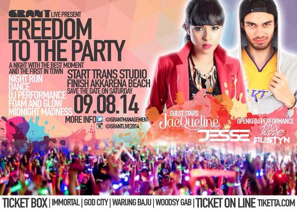 Freedom To The Party 2014 Makassar
