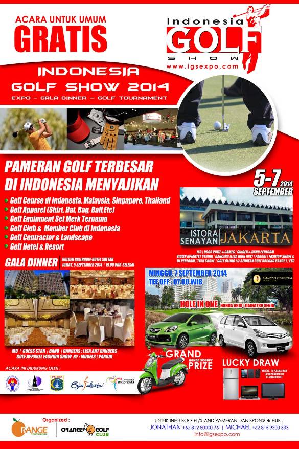 Indonesia Golf Show 2014 Jakarta