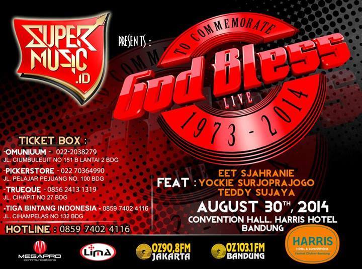 Live Concert To Commemorate 41th God Bless