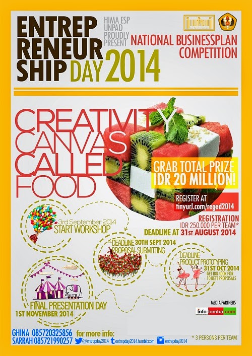 Lomba Entrepreneurship Day 2014 UNPAD