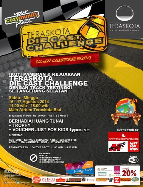 Teraskota Die Cast Challenge