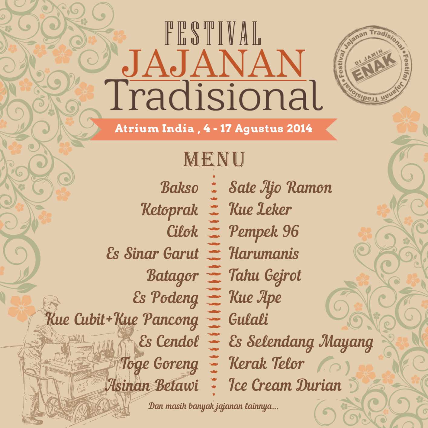 Festival Jajanan Tradisional Mal Artha Gading