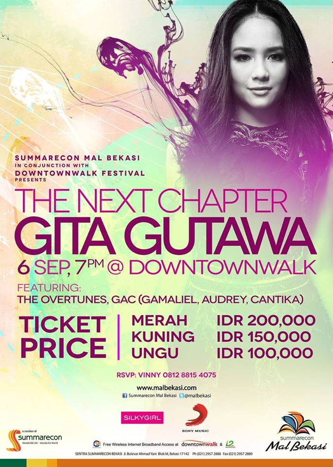 Showcase Gita Gutawa - The Next Chapter