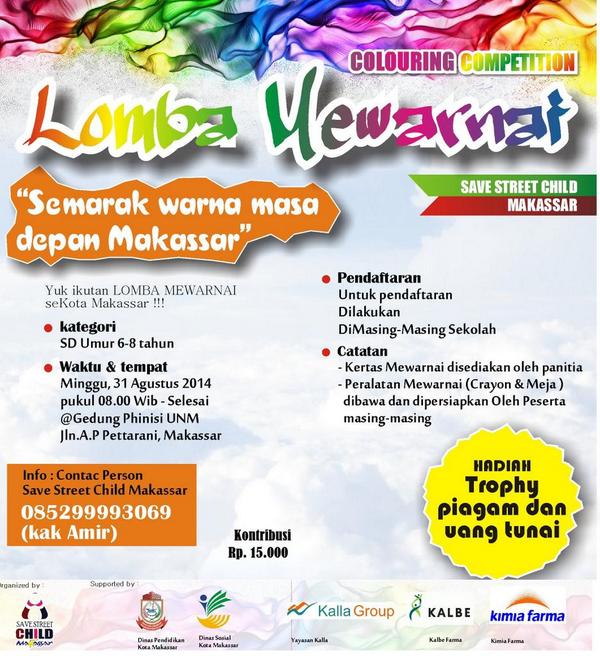 Lomba Mewarnai 2014 Makassar