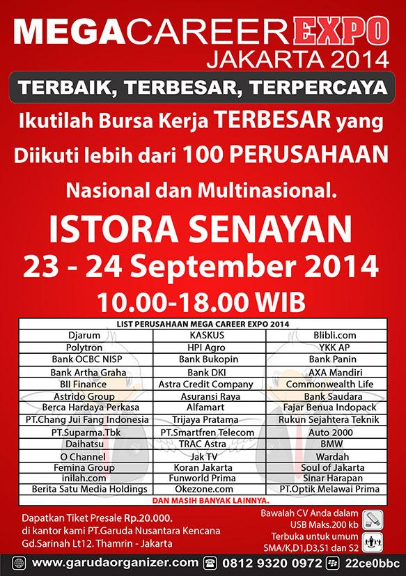 Mega Career Expo Jakarta 2014