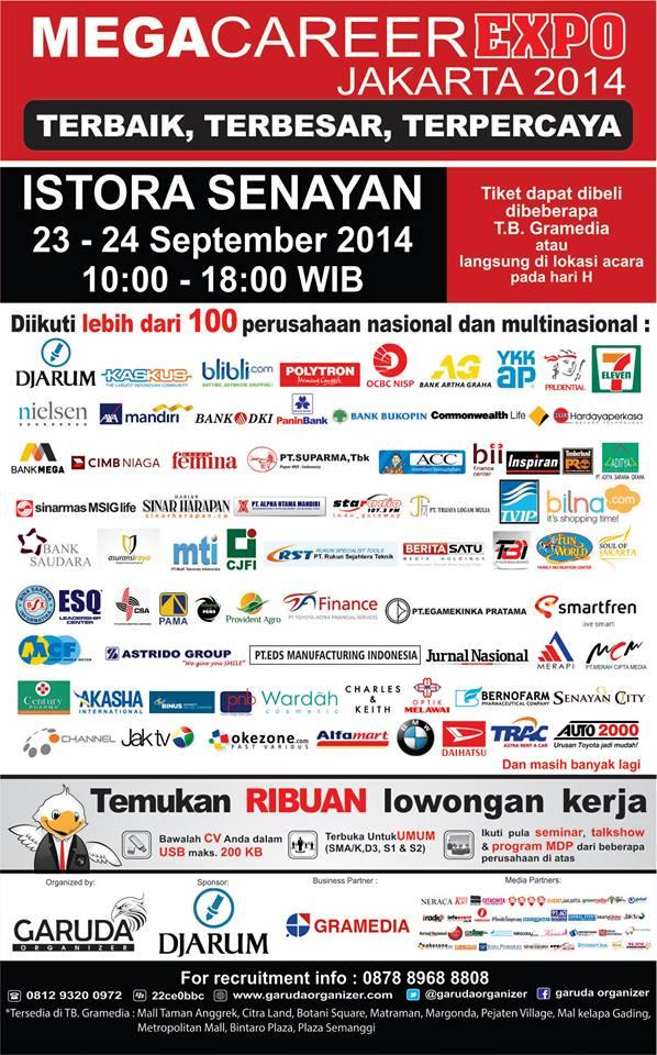 Mega Career Expo Jakarta 2014
