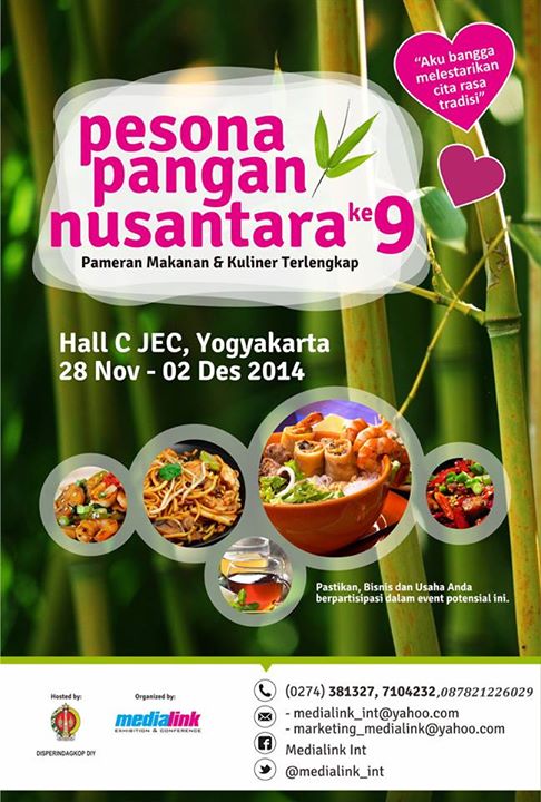 Pesona Pangan Nusantara ke-9, Pameran makanan & kuliner