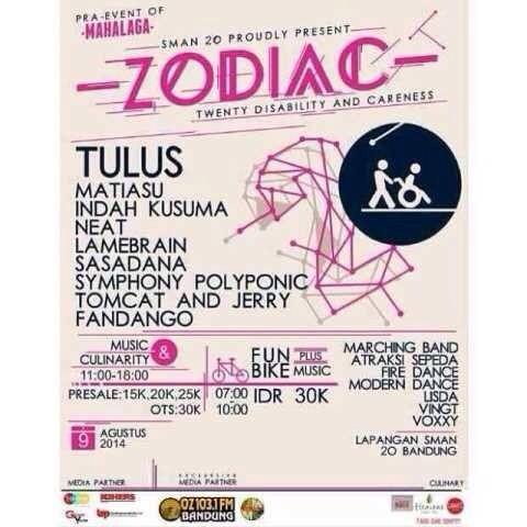 ZODIAC SMAN 20 Bandung