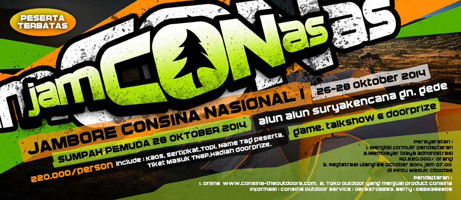 Jambore Consina Nasional - Gunung Gede