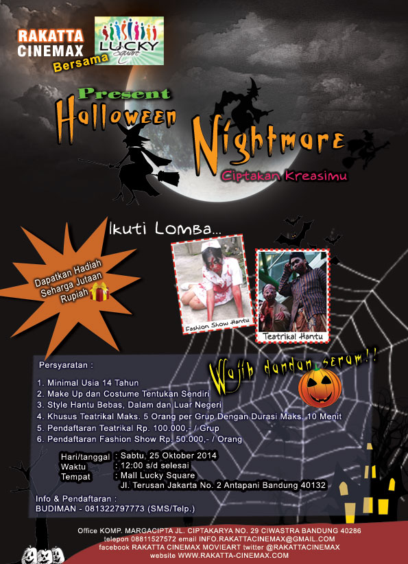 Lomba Fashion Show & Teatrikal Halloween Nightmare